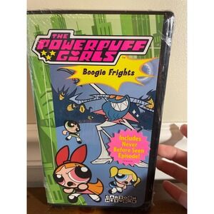 The Powerpuff Girls Boogie Frights VHS Cartoon Network New Sealed Clamshell